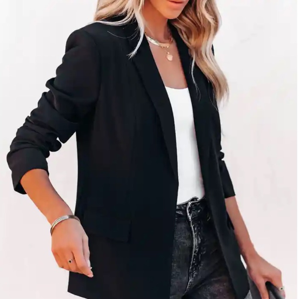 black women blazer suit formal jacke office wear. - Picture 5 of 6